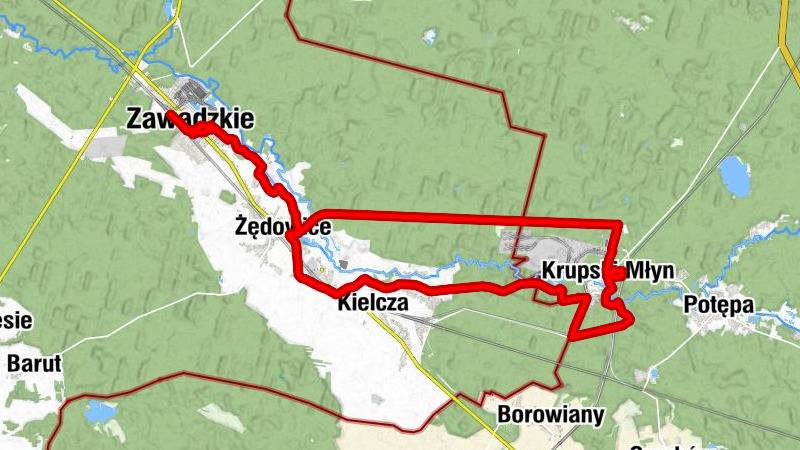 Zawadzkie - Pierożek - Kościół pw. Świętego Bartłomieja Apostoła - Kaplica cmentarna