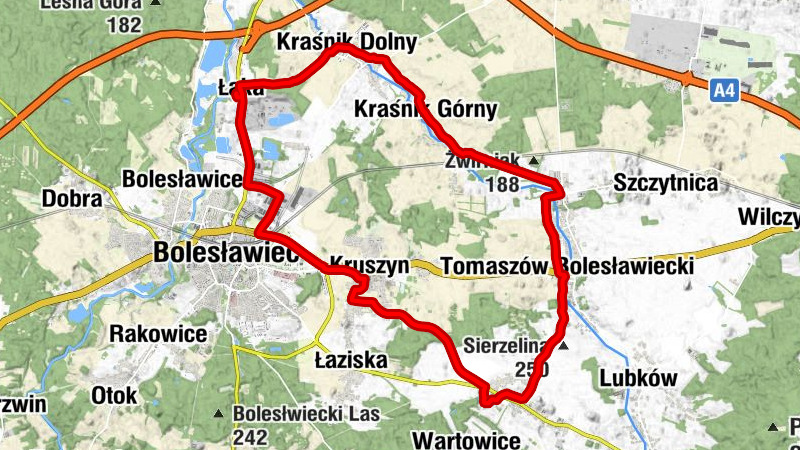 Łąka - Kościół pw. Najświętszego Zbawiciela - Kaplica przedpogrzebowa - Kaplica pw. Świętego Stanisława Kostki