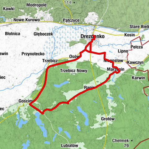 powiat strzelecko-drezdenecki - Rąpin - Marzenin - Drezdenko