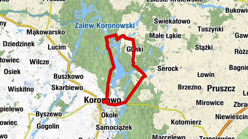 Koronowo - Sucha-Młyn - powiat bydgoski