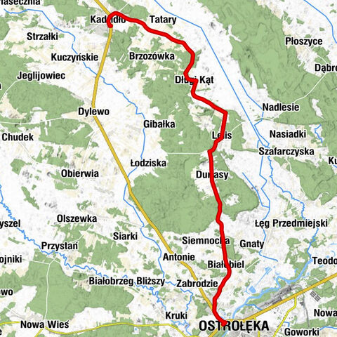 Kadzidło - Podtatarze - Kościół pw. Matki Bożej Nieustającej Pomocy - Ostrołęka