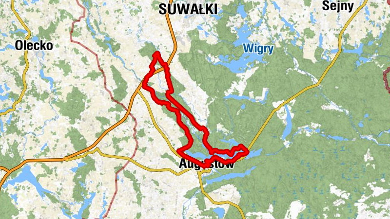 Kurianki Drugie - Augustów - Kaplica Klęczącego Pana Jezusa - Koniecbór