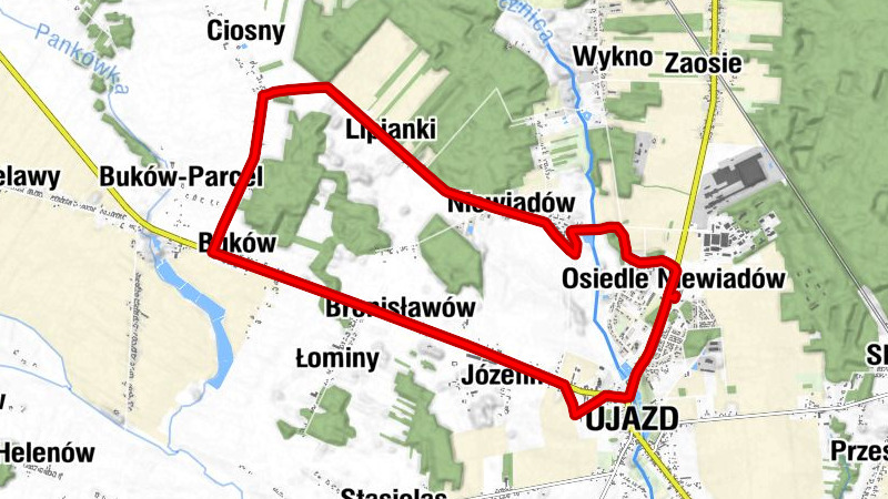 Osiedle Niewiadów - Mącznik - Ujazd - Józefin