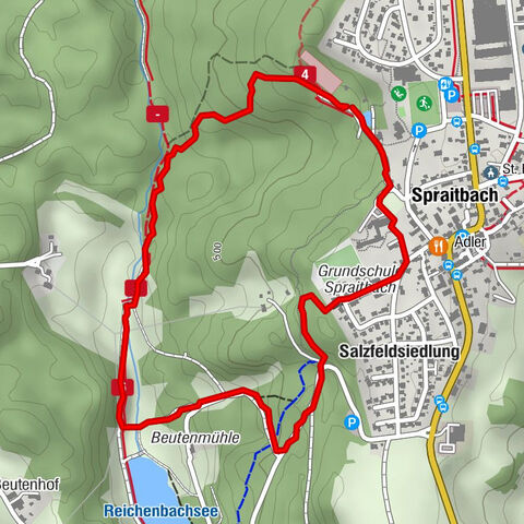 Wanderung ins Reichenbachtal bei Spraitbach