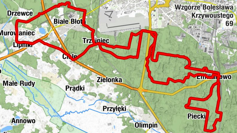 Zajazd Biskupinek - Lipniki - Bydgoszcz - Kościół pw. Świętego Rafała Kalinowskiego
