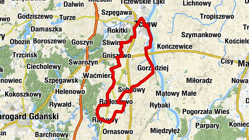 Tczew - Kościół pw. Matki Bożej Królowej Polski - Kościół pw. Świętego Stanisława - Kościół pw. Podwyższenia Świętego Krzyża