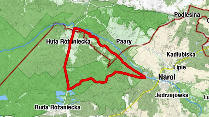 Kościół pw. Chrystusa Króla w Hucie Różanieckiej - Korkosze - Huta Szumy - Huta Różaniecka