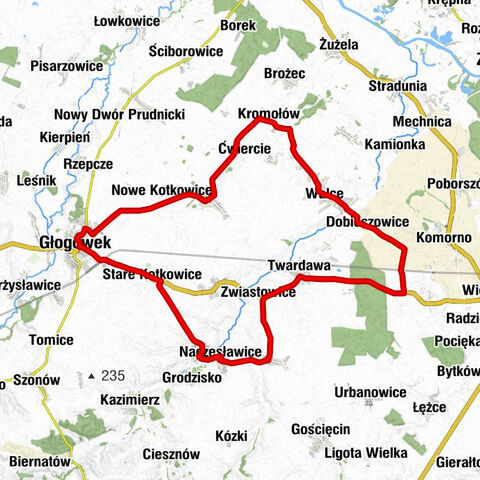 Kościół parafialny pw. św. Stanisława Biskupa i Męczennika - Kaplica wotywna - Kościół parafialny pw. św. Walentego - Kościół św. Barbary