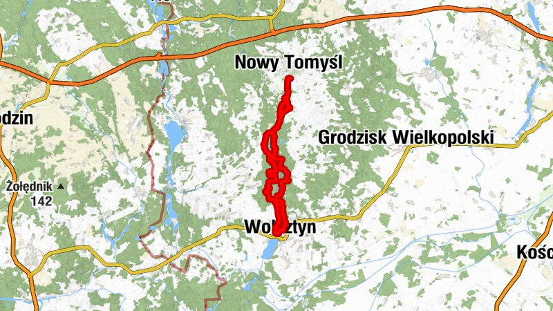 Nowy Tomyśl - Dora - Kościół pod wezwaniem świętego Wojciecha