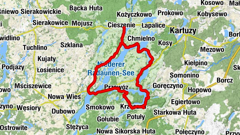 Cieszenie - Reskowo - Koszkania - Sobótka