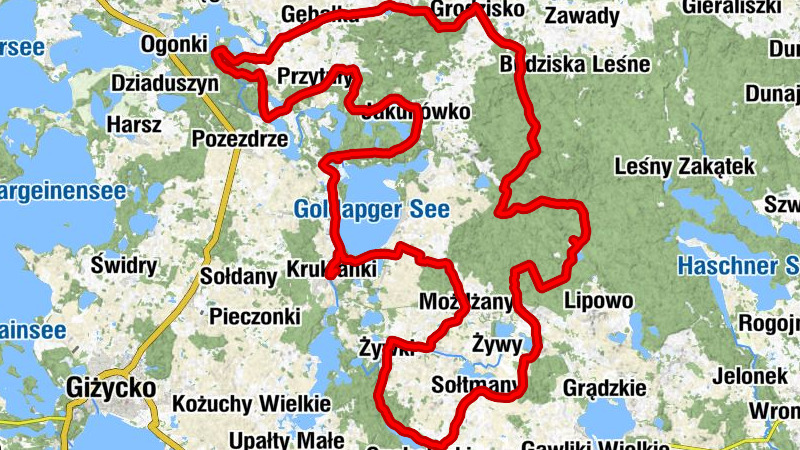 Kruklanki - Cerkiew pw. Świętego Jozafata Kuncewicza - Przerwanki - Kościół pw. Świętego Maksymiliana Kolbego