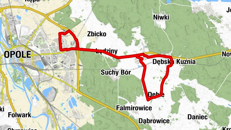 Chrząstowice - Kościół parafialny pw. Narodzenia Najświętszej Maryi Panny - Kościół pw. Matki Bożej Wspomożenia Wiernych - Tymczasowa kaplica parafialna pw. św. Jana Pawła II