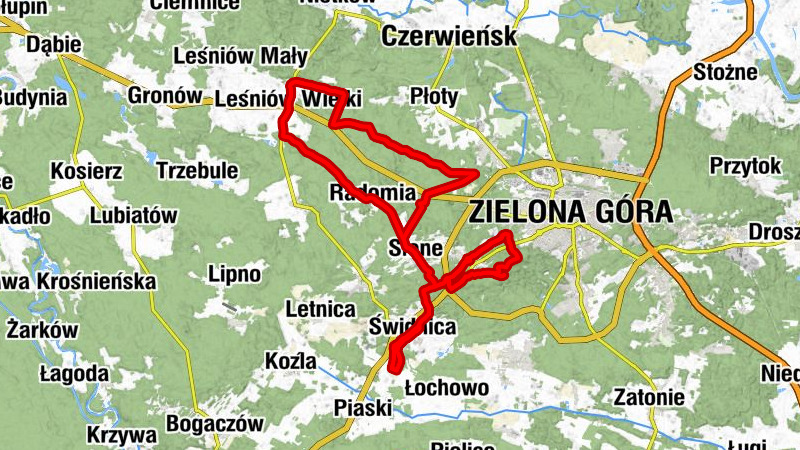 powiat zielonogórski - Parafia pw. Najświętszego Serca Pana Jezusa - Jagodowe Wzgórze - Góra Wilkanowska