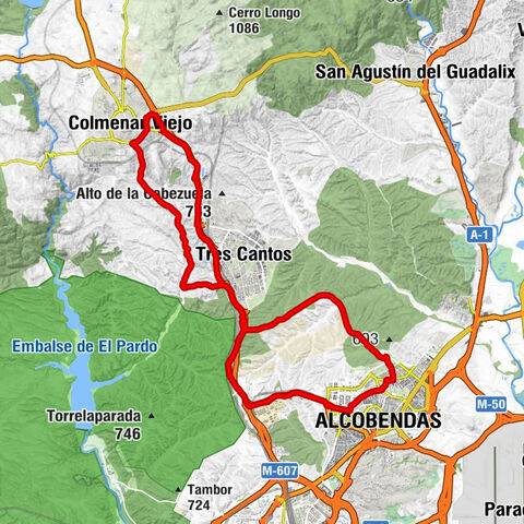 Baunatal - Alcobendas - Gastrobar Daniel - Ermita de Santa Ana