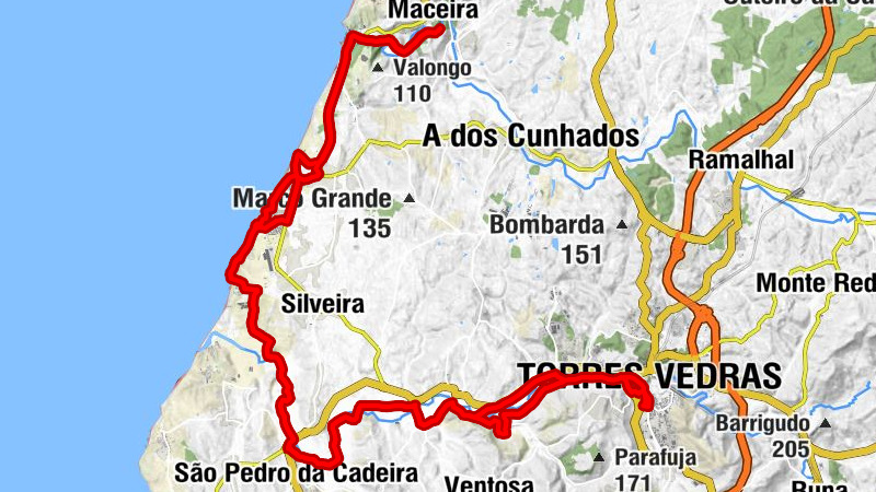 Torres Vedras - Ribeira de Pedrulhos - Ermida de Santa Helena - Igreja da Santa Cruz