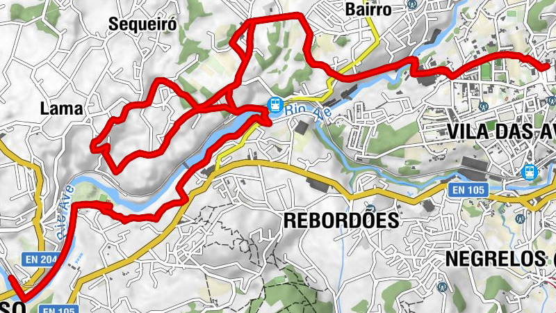 Vila das Aves - S. Lourenço - Pombal - Santo Tirso