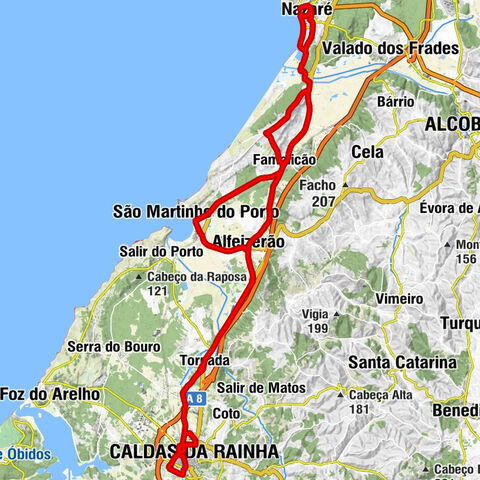 Nazaré - Pescarias - Alfeizerão - Igreja de Tornada