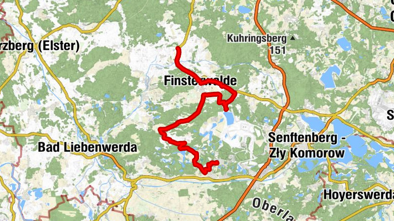 Sonnewalde - Kirche - Dorfkirche Sorno - Gorden