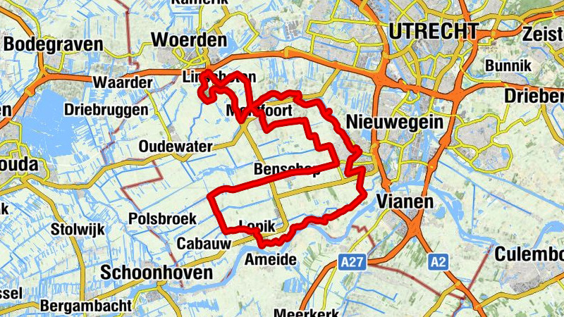 Nieuwegein - Grote of Sint-Janskerk - PKN Hervormd - Rivers Marnemoende