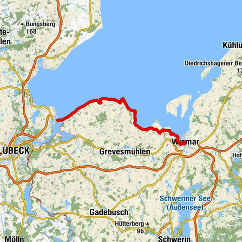 Travemünde - Wismar - Christuskirche Wismar - Heiligen-Geist-Kirche