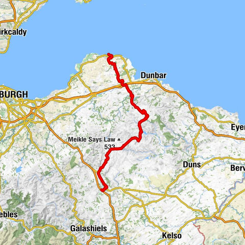 North Berwick - Stonelaws - East Linton - Black Bull Hotel