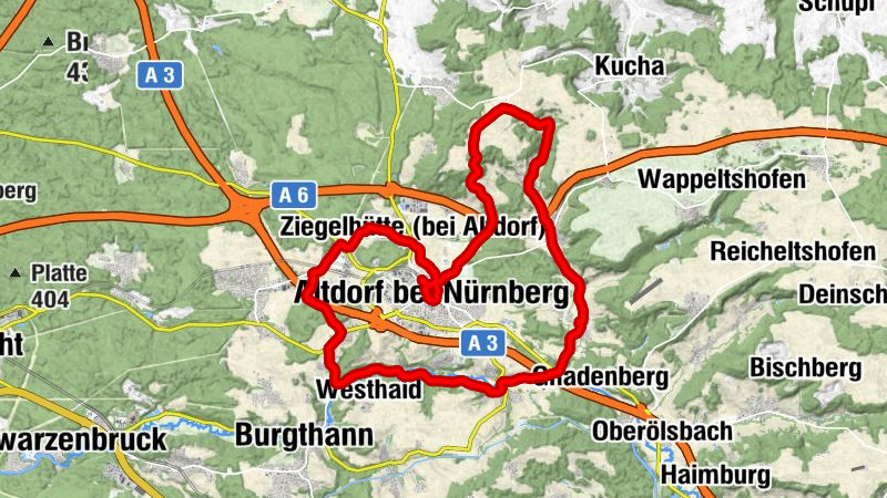 Altdorf (b Nürnberg) - Altdorf bei Nürnberg - Zur schönen Aussicht - St. Michael