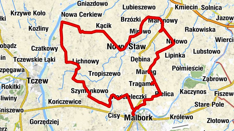 Malbork - Kościół pw. Świętego Wincentego A'Paulo - Kościół pw. Świętego Wojciecha - Kościół parafialny pw. Świętego Andrzeja Apostoła