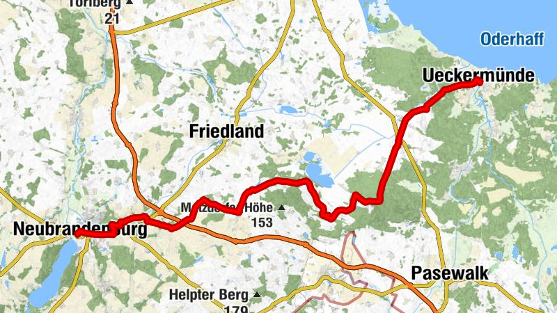 Neubrandenburg - Neuapostolische Kirche Ueckermünde - Ueckermünde - Marienkirche