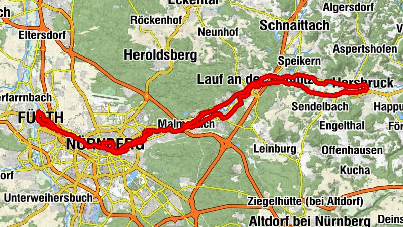 Hersbruck - Sankt-Albanus-Kirche - St. Georg - St. Veit