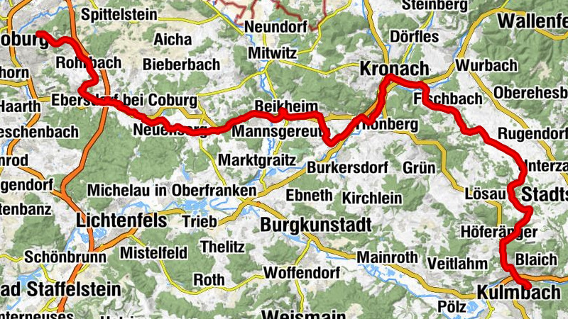 Festungsberg - St. Laurentius - St. Nikolaus - Kulmbach