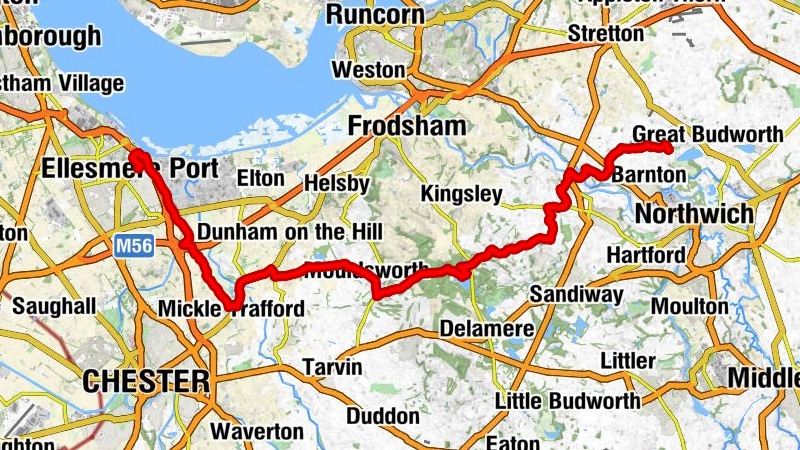 Ellesmere Port - St Cuthbert's - St Michael and All Angels, Little Leigh - Comberbach