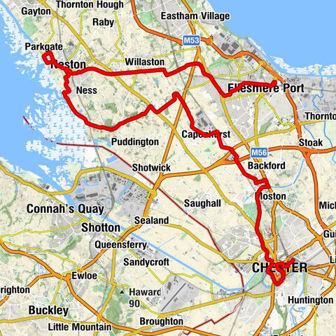 Ebenezer Baptist Church - Welsh Presbyterian Church - Holy Trinity Parish Church of Capenhurst and Ledsham - Ellesmere Port