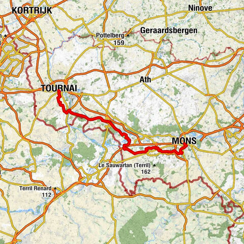 Centre historique - Église Saint-Maur - Église Notre-Dame de la Visitation - Mons