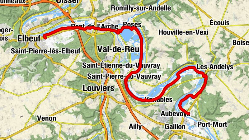 Courcelles-sur-Seine - Église Saint-Pierre - Église Saint-Denis - Le Quai à Tuiles