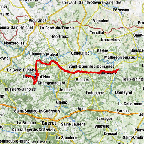 La Celle-Dunoise - Les Chiers - Le Bistrot des Arts - Rouziers