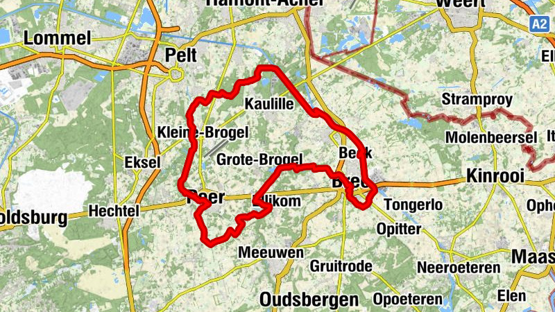 Peer - Sint-Michielskerk - Sint-Willibrorduskerk - BJB kapelletje