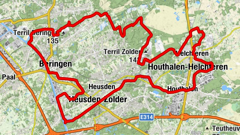 Beringen - Kapel van Broekhoven - Sint-Theodarduskerk - Diyanet Beringen Fatih Moskee