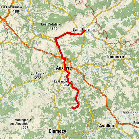 Église Saint-Florentin - Auxerre - Chapelle Saint-Nicolas - Mailly-le-Château