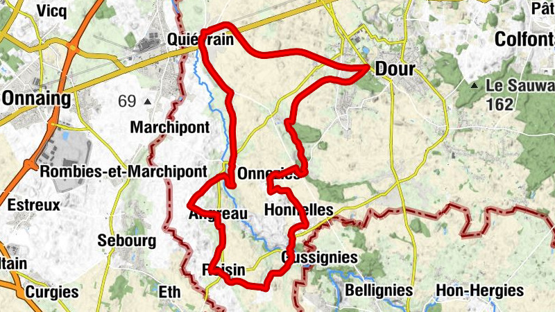 Onnezies - Église Saint-Amand - Église Saint-Brice - Église Saint-Louis