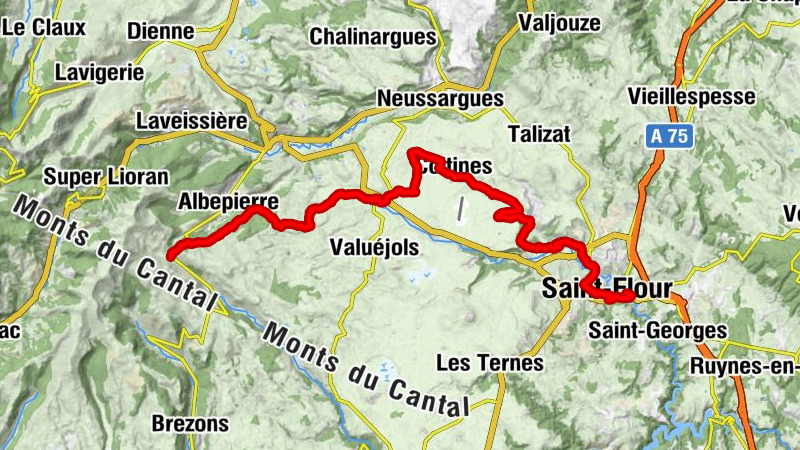 La Grange des Roches - Église Saint-Cirgues - Église Saint-Vincent - Saint-Flour - Chaudes-Aigues