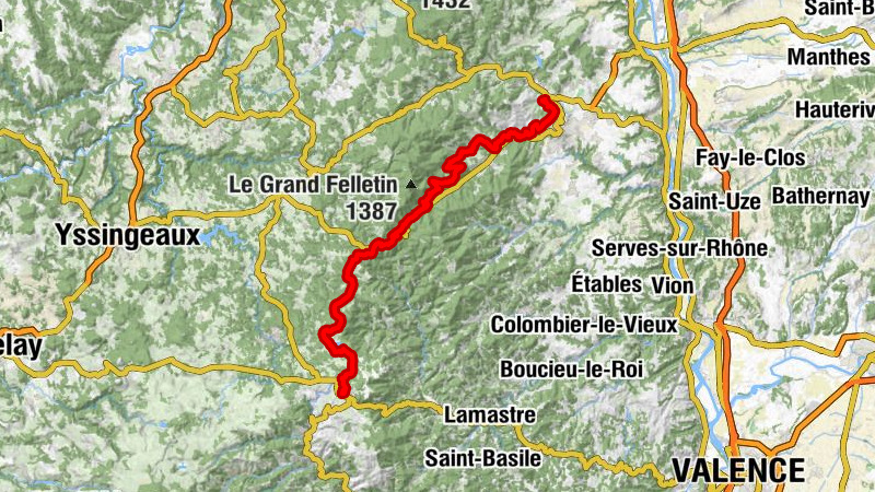 Annonay - Église Saint-Bonnet - Mont Chiniac - Le Verdun