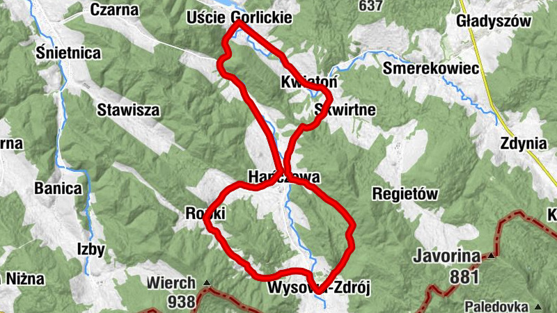 Uście Gorlickie - Klimkowskie smaki - Cerkiew Świętego Michała Archanioła w Wysowej-Zdroju - Cerkiew Świętej Paraskewy w Uściu Gorlickim