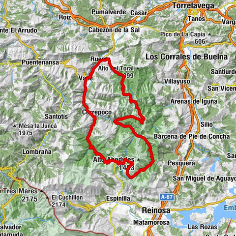 Ruente - Ermita de San Roque - Ermita de San Bartolomé - La Nogalea