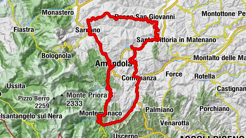 Monte San Martino - Santuario del Beato Antonio (Sant'Agostino) - Santa Maria delle Grazie - Agriturismo Osteria Del Lago