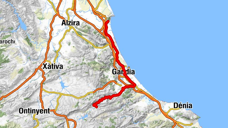 Xitxarra - Les Columnes - Lloma del Calvari - Cullera
