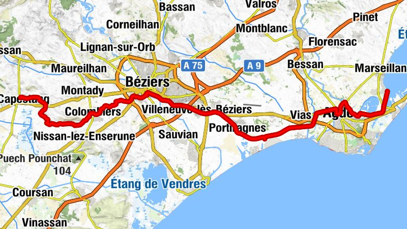 La Batelière - La Tour Sarrasine - Béziers - Agde