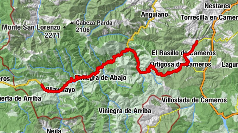 Nieva de Cameros - Refugio de Cantohincado - Iglesia Parroquial de Santa María de la Asunción - Canales de la Sierra