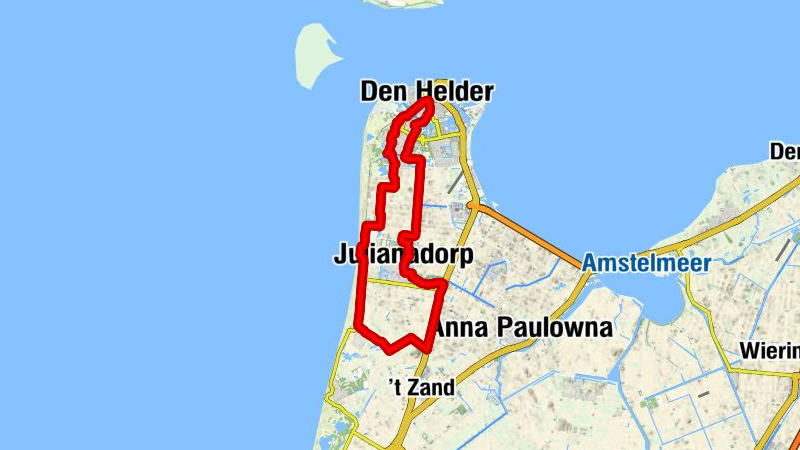 Den Helder - Sluisdijk - Julianadorp