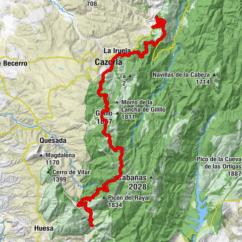 Burunchel - Refugio Casa Forestal Collado Zamora - Viso de la Nava - Tíscar