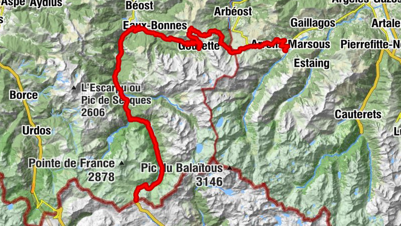 Le Sorbier - Chapelle de Gabas - Notre-Dame-des-Neiges de Gourette - L'Apistomaque